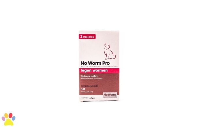Kitten No Worm Pro 2 tabl. voor ontworming